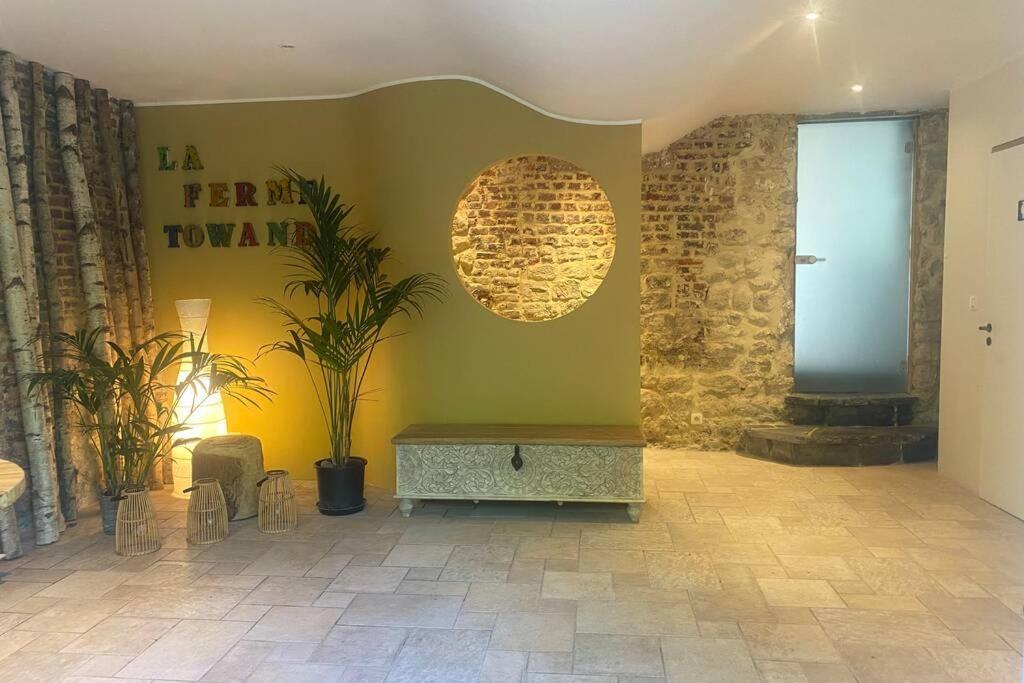 ניבלס Charmant Appartement Dans Une Ancienne Ferme מראה חיצוני תמונה