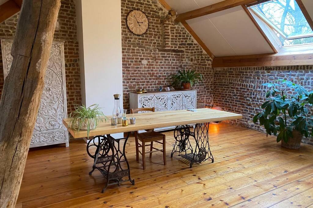 ניבלס Charmant Appartement Dans Une Ancienne Ferme מראה חיצוני תמונה