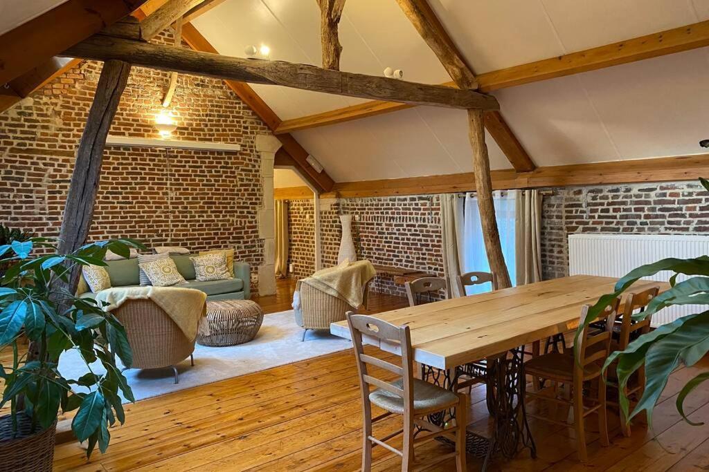 ניבלס Charmant Appartement Dans Une Ancienne Ferme מראה חיצוני תמונה