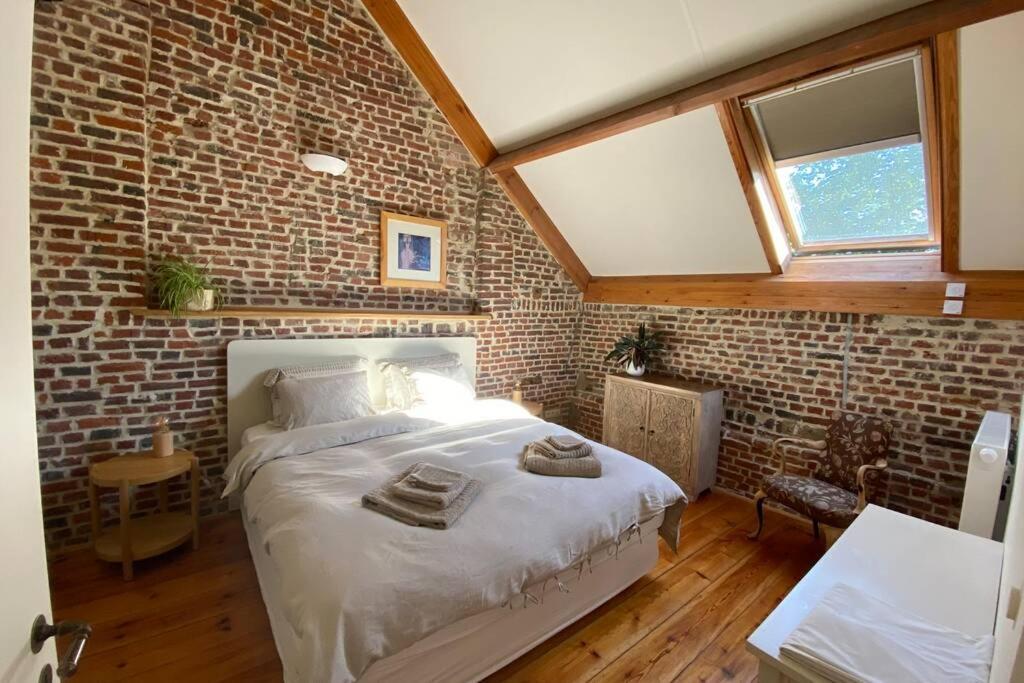 ניבלס Charmant Appartement Dans Une Ancienne Ferme מראה חיצוני תמונה