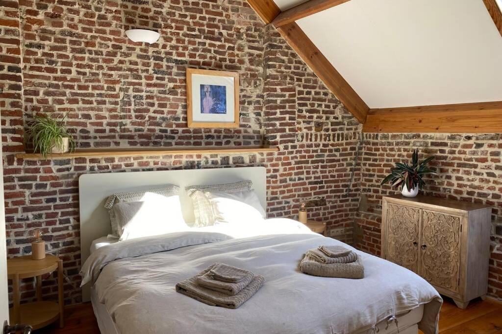 ניבלס Charmant Appartement Dans Une Ancienne Ferme מראה חיצוני תמונה
